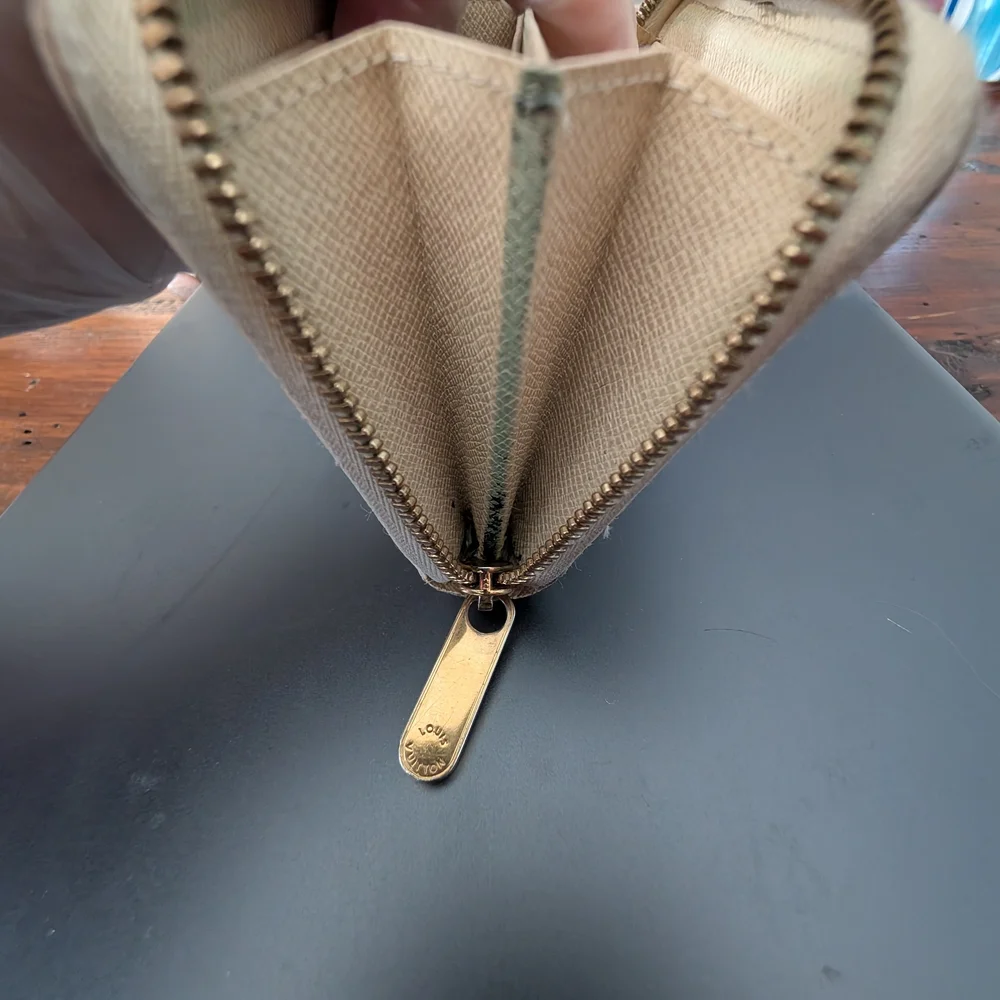 Louis Vuitton Damier Azur Canvas Zippy Coin Purse